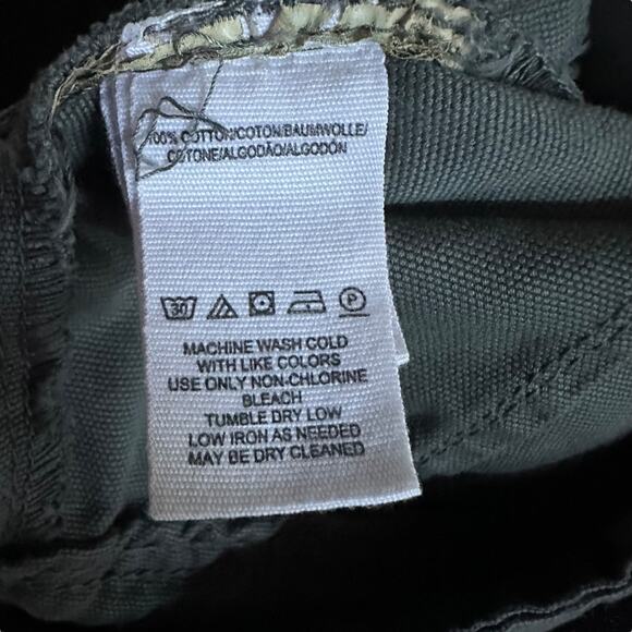 We The Free by Free People Charcoal Gray Flare Pants Size 27 Cotton Wide Leg - Picture 10 of 10